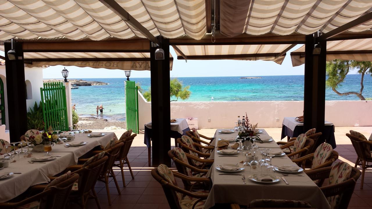 Hostal Restaurante Playa Colonia de Sant Jordi Exterior foto